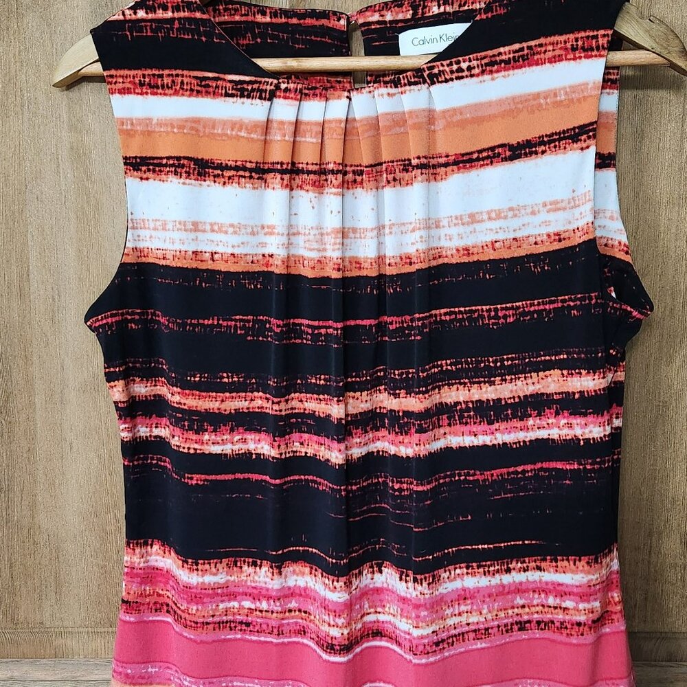 Calvin Klein Med Sleeveless Blouse